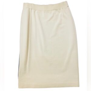 Liz Claiborne Cream Pencil Skirt